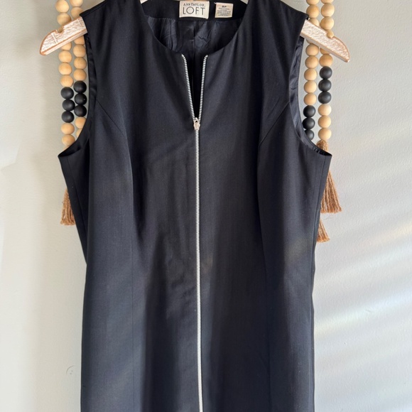 Anne Taylor LOFT black dress - Picture 3 of 6